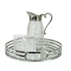 Clinton Silver Round Tray
