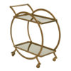 Remy Bar Cart Antique Gold