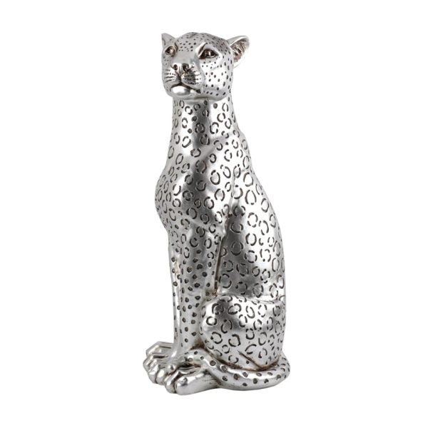 Leopard Silver Décor