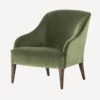 Lupita Olive Velvet Lounge Chair