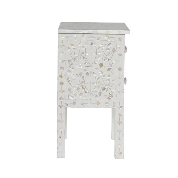Mother of Pearl Bedside Table - Image 4