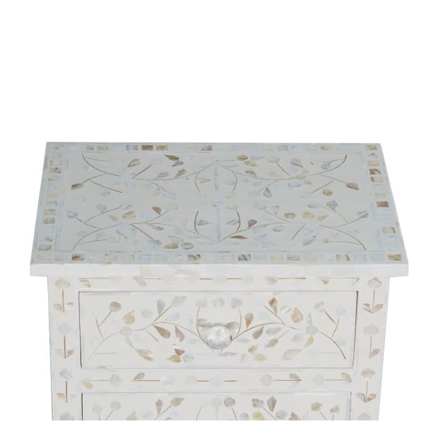 Mother of Pearl Bedside Table - Image 5