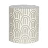 Mykonos Bone Inlay Stool