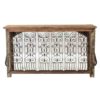 Cordoba Iron and Wood Console Table