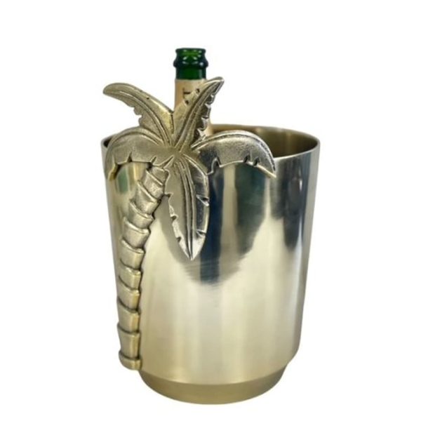 Palm Gold Champagne Bucket