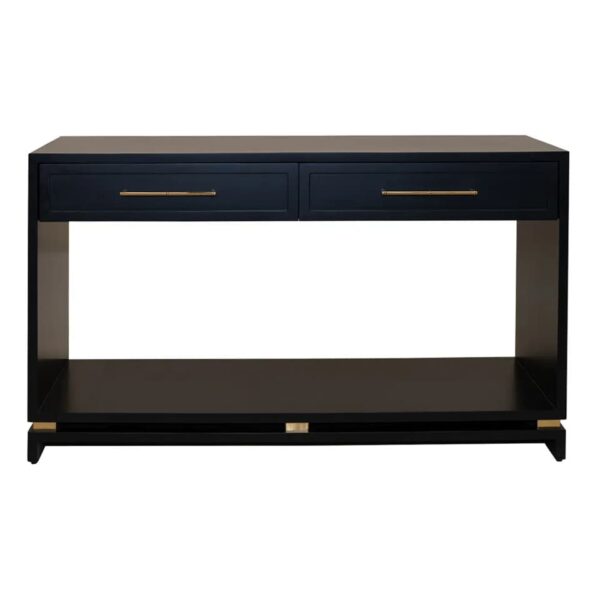 Pearl Console Table Black