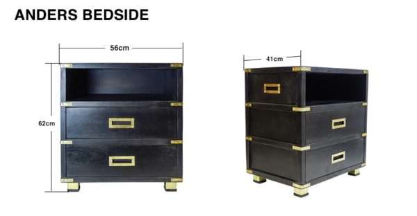 Anders Bedside Table / Sofa Table - Image 2