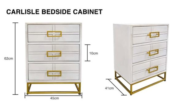 Carlisle Bedside Table - Image 4