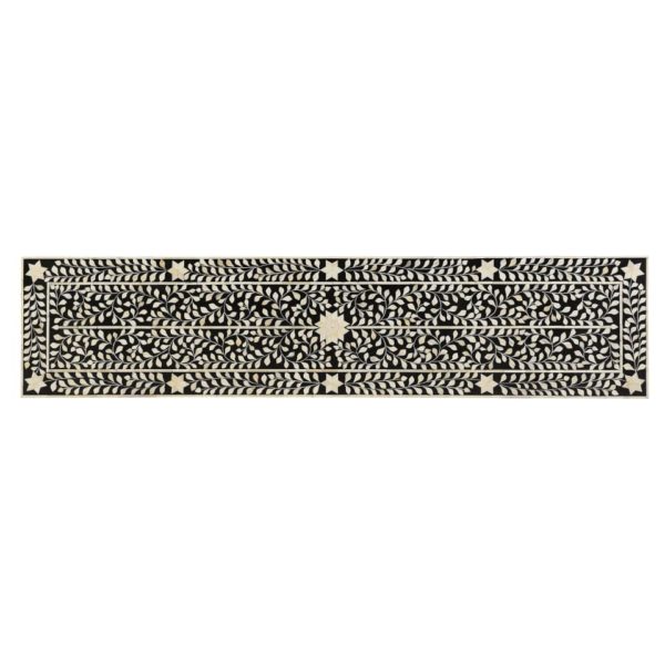 Bone Inlay florentine Console Table Silver Leg 180 - Image 3