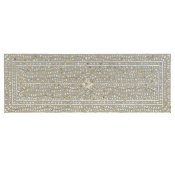 Mother Of Pearl Inlay 4 Door Sideboard - Image 4