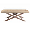 Bone Inlay Moroccan Tray Coffee Table Wood Base