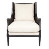 Havana Rattan Occasional Chair Black