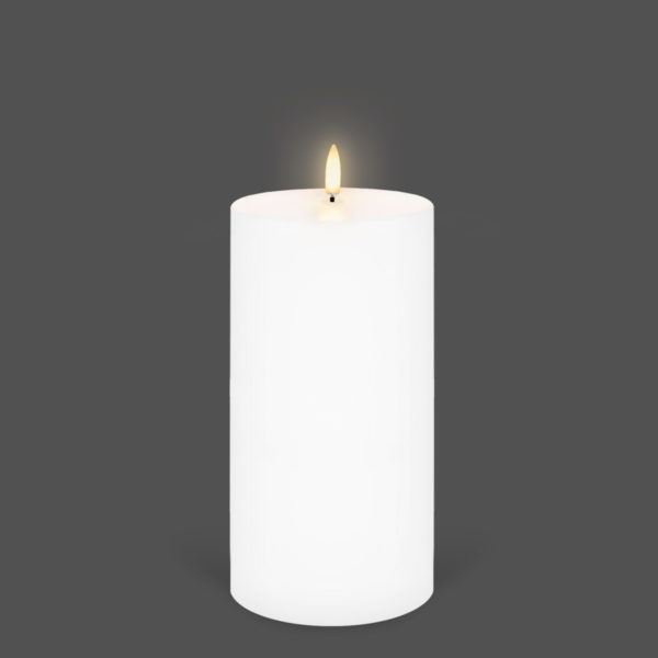 Uyuni Pillar Ivory Candle 10.1 x 20.3 h cm Remote Enabled