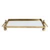 Regent Rectangle Gold Tray